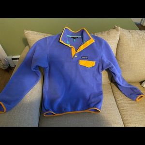 Patagonia quarter button sweater